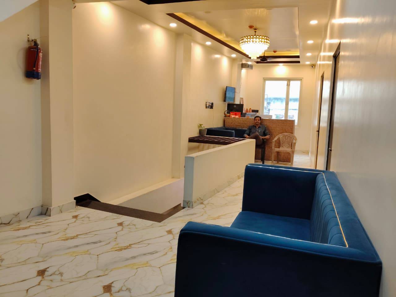 Deluxe room at OM PALACE INN